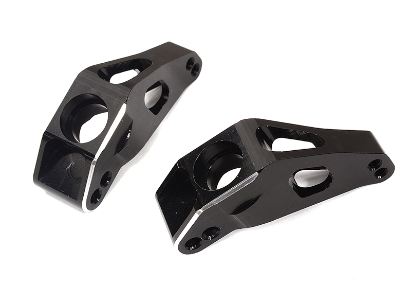 C32576BLACK Billet Machined Aluminum Rear Hub Carriers for Traxxas 1/10 Scale Hoss 4X4 1952 - Image 1