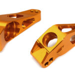 Billet Machined Aluminum Rear Hub Carriers for Traxxas 1/10 Scale Hoss 4X4 1952