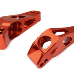 Billet Machined Aluminum Rear Hub Carriers for Traxxas 1/10 Scale Hoss 4X4 1952