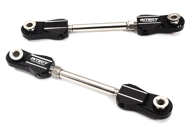 C32580BLACK Billet Machined Rear Upper Suspension Linkages for Traxxas 1/10 Hoss 4X4 3644 - Image 1