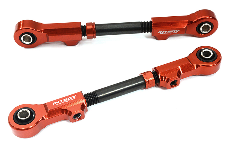 C32581RED Billet Machined Rear Upper Suspension Linkages for Losi 1/5 DBXL-E 2.0 4WD - Image 1