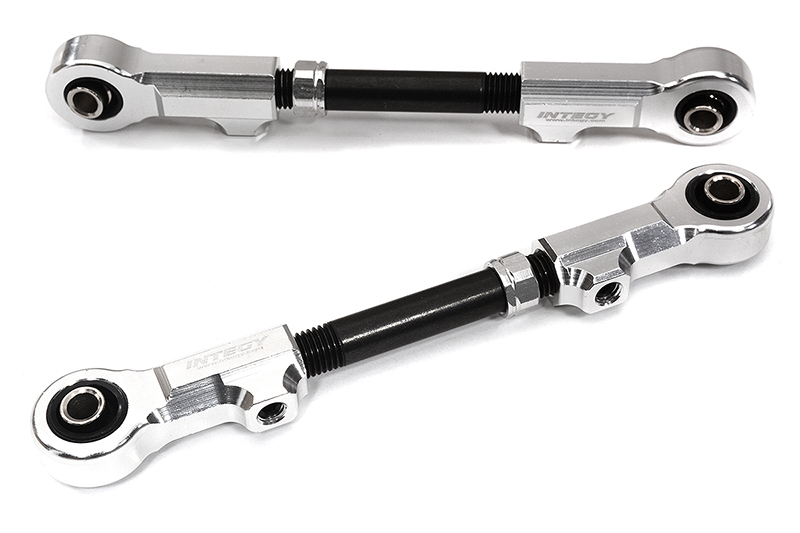 C32581SILVER Billet Machined Rear Upper Suspension Linkages for Losi 1/5 DBXL-E 2.0 4WD - Image 1