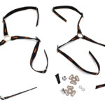 Realistic Spare Tire Straps w/ Mounts for Traxxas 1/7 Unlimited Desert Racer