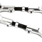 Billet Machined Steering Turnbuckle Linkages 105mm for Losi 1/5 DBXL-E 2.0 4WD