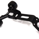 Black Billet Machined Wheelie Bar for Traxxas 1/8 Sledge 4WD Monster Truck