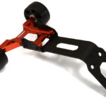Billet Machined Red Wheelie Bar for Traxxas 1/8 Sledge 4WD