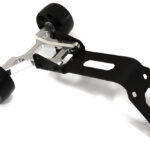 Silver Billet Machined Wheelie Bar for Traxxas 1/8 Sledge 4WD Monster Truck