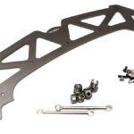 Billet Machined Aluminum Front Splitter Plate for Arrma 1/7 Limitless ARA320515