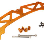 Billet Machined Aluminum Front Splitter Plate for Arrma 1/7 Limitless ARA320515