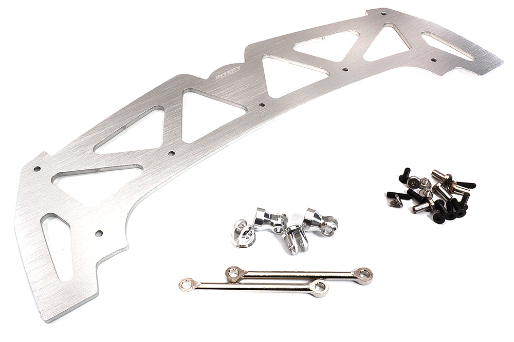 C32588SILVER Billet Machined Aluminum Front Splitter Plate for Arrma 1/7 Limitless ARA320515 - Image 1