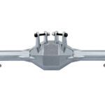 Alloy Machined Rear Axle Housing in Gunmetal for Losi 1/10 Hammer Rey