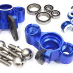 Alloy Steering Blocks w/ 15x24x5mm Size Bearings for Arrma 1/8 Kraton AR330505