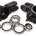 Alloy Rear Hub Carriers w/ 6 Bearings for Arrma 1/8 Kraton & Outcast AR330404