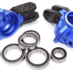 Alloy Rear Hub Carriers w/ 6 Bearings for Arrma 1/8 Kraton & Outcast AR330404