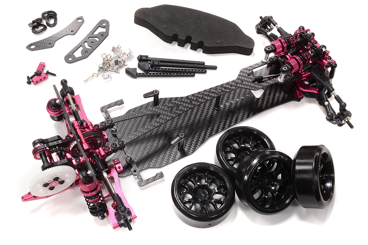C32614 High Performance CF Version 1/10 Scale RWD Drift Car Kit - Image 1