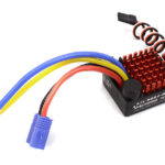 Brush Type ESC 60A Waterproof 2-3S for RC Cars - High Performance Speed Control