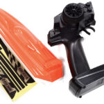 Mini ECO-Q Speed Boat 255mm w/ Motor, ESC and Controller ARTR Kit - Red