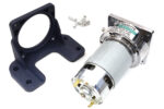 60GA775 DC Motor w/ Gear Reduction Gearbox & Motor Mount 12v400