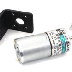 25GA370 (5W) DC Motor w/ Gear Reduction Gearbox & Motor Mount 12v300
