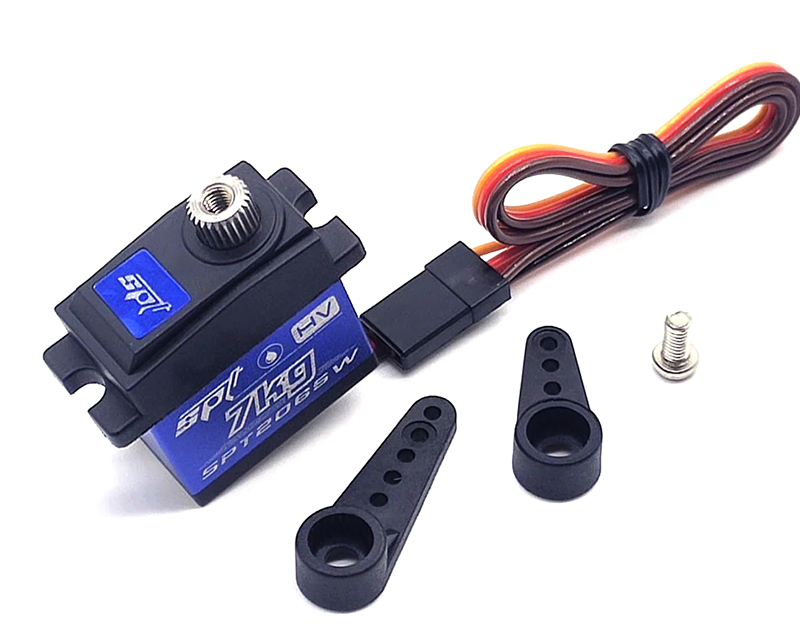 C32665 SPT2065W Waterproof 7g MG 23x13x26mm HV Servo 0.06s - Image 1