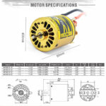 5-Slot 540 PLUS V2 Brush Type 16T Crawler Motor w/ Adjustable Timing - Image 2