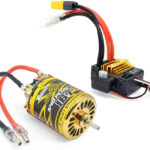 5-Slot 540 PLUS V2 Brush Type 16T Crawler Motor w/ 80A ESC