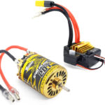 5-Slot 540 PLUS V2 Brush Type 20T Crawler Motor w/ 80A ESC