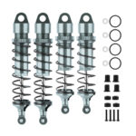 Machined Shock Absorber Set (4) for Traxxas 1/8 Scale Sledge Buggy 9660 9661