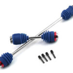Machined Center Drive Shafts w/Dust Boots for 1/10 E-Revo(1st Gen) & Summit 5650