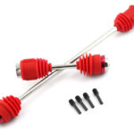 Machined Center Drive Shafts w/Dust Boots for 1/10 E-Revo(1st Gen) & Summit 5650