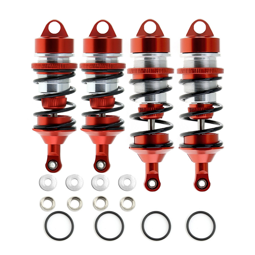 C32719RED Alloy Shock Set for 1/7 Arrma Limitless, Felony & Infraction ARA330627 ARA330628 - Image 1