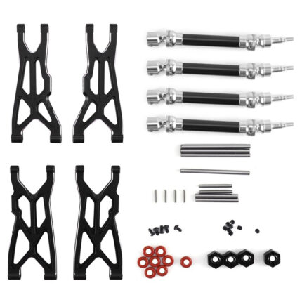 Alloy Suspension Arms & Universal Shafts w/ 14mm Hex for Arrma 1/10 Big Rock V3