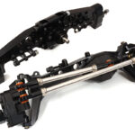 Alloy Machined Front & Rear Axles w/ Internals for Axial 1/10 SCX10 III