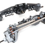 Alloy Machined Front & Rear Axles w/ Internals for Axial 1/10 SCX10 III