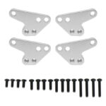 Alloy Machined Lower Shock Mount(4) Lift Kit for Traxxas 1/10 Maxx V2 w/WideMaxx