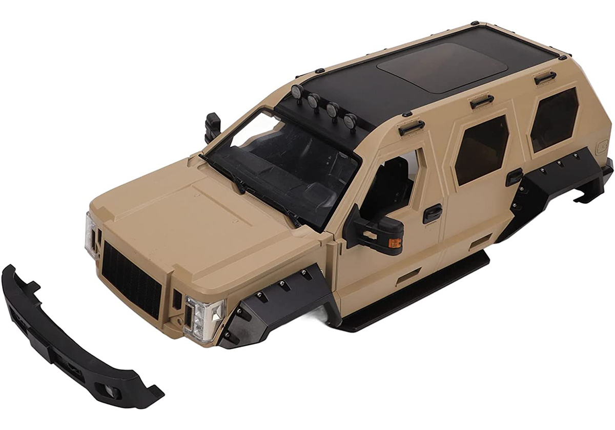 C32750SAND Realistic Plastic Scale Body Kit for 1/10 Size TRX-4 Off-Road Crawler 324mm WB - Image 1
