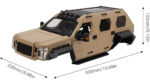 Realistic Plastic Scale Body Kit for 1/10 Size TRX-4 Off-Road Crawler 324mm WB - Image 5