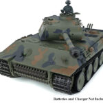 1/16 Scale German Panther Main Battle Tank, 2.4Ghz R/C Model HL3819-1 7.0