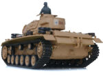 1/16 Scale German Panzer III AUSF H RC Tank, 2.4Ghz R/C Model HL3849-1 7.0 - Image 3