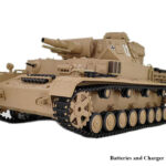 1/16 Scale German Panzer IV F-1 RC Tank, Realistic Remote Control Model