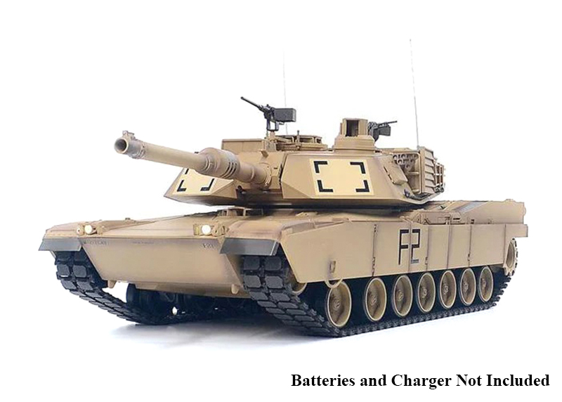 C32764 1/16 Scale USA M1A2 Abrams RC Main Battle Tank, 2.4Ghz R/C Model HL3918-1 7.0 - Image 1