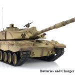 1/16 Scale UK Challenger 2 RC Main Battle Tank, 2.4Ghz R/C Model HL3908-1 7.0