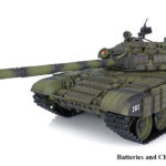 1/16 Scale RC T-72 Main Battle Tank with ERA, 2.4GHz Remote Control Model