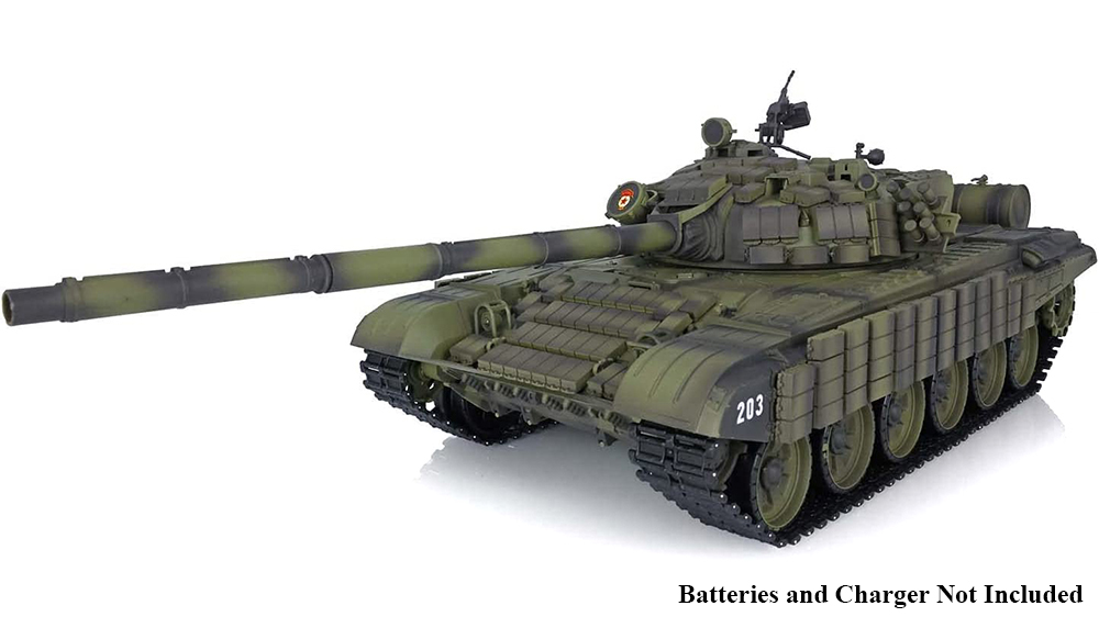 C32767 1/16 Scale RC T-72 Main Battle Tank with ERA, 2.4GHz Remote Control Model - Image 1