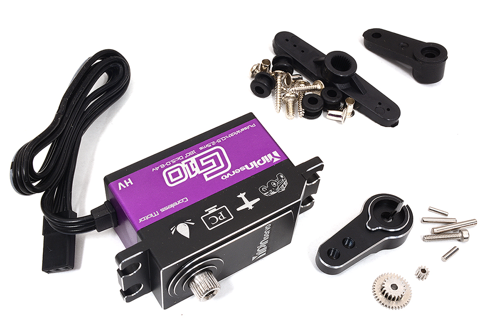 C32769 YiPin G10 Low Profile MG Servo HV Coreless 8.4V 12kg 0.075s 1/10 Touring & Drift - Image 1