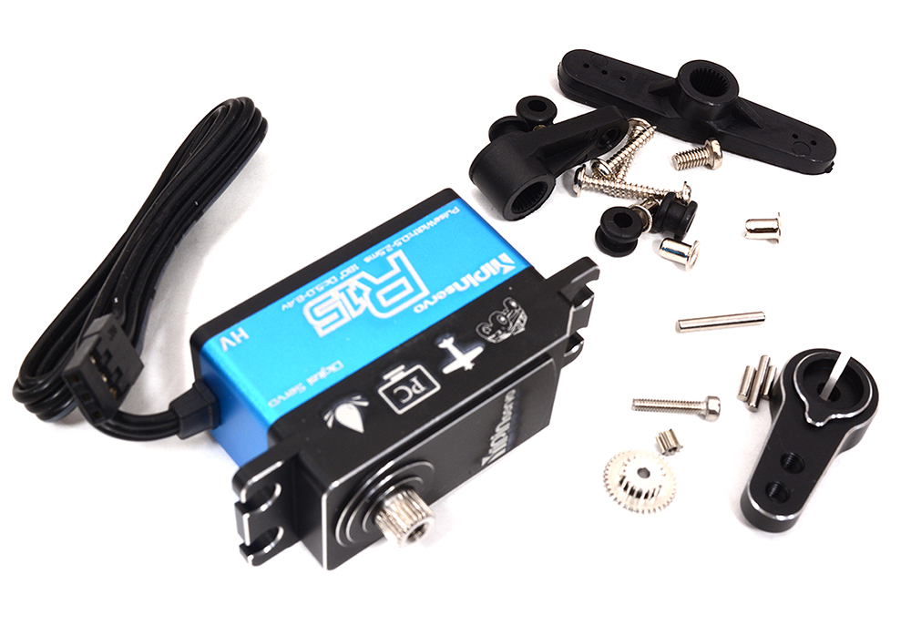 C32774 YiPin R15 Low Profile MG Servo HV WP 8.4V 16kg 0.085s 1/10 Touring & Drift - Image 1