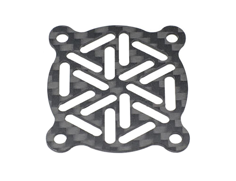C32788BLACK Carbon Fiber Protection Cover Shield for 40x40mm Cooling Fan - Image 1