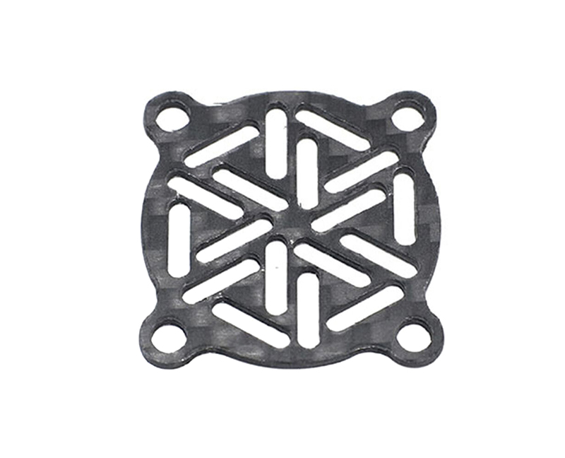 C32792BLACK Carbon Fiber Protection Cover Shield for 30x30mm Cooling Fan - Image 1
