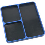 Magnetic Hardware Storage Tray Organizer Workstation 99x98x11mm
