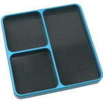 Magnetic Hardware Storage Tray Organizer Workstation 99x98x11mm